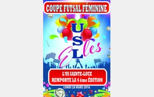 28.03.2016 - Coupe futsal féminine : L'US Sainte-Luce remporte la 4e édition