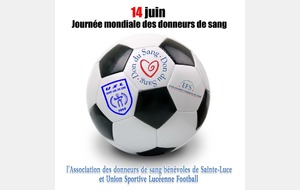 14 juin  Journée mondiale des donneurs de sang