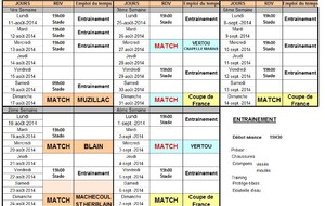 Programme Préparation 2014