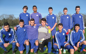 17.01.2015 - U18 - ES Vallet - USL A. Photo Pascal Ferron