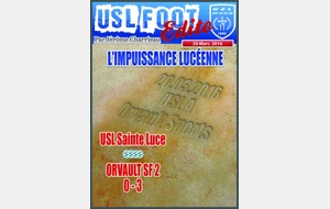 ÉDITO:  20.03.2016 - USL A - Orvault Sports 