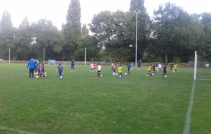 U10-11 1er entrainement de la saison le 3/09