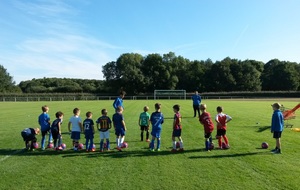 U6-U9 1er entrainement de la saison le 8/09