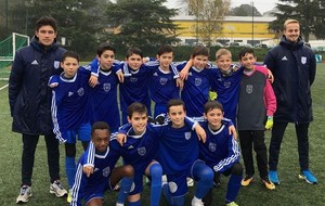 08-12-2018 - En haut de GàD: Théo Martin, Yannis Modest, Lucas Ortiz, Medhy Marion, David Troadec, Enzo Racineux, Thomas Raffaely, Mathis Girard, Clément Arnaud
En bas de GàD: Alexandre Ntaho, Rémy Moreau, Victor Brassard, Louison Coma