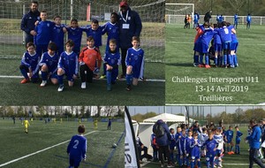 Challenge intersport U11 à Treillieres 13-14 avril 2019