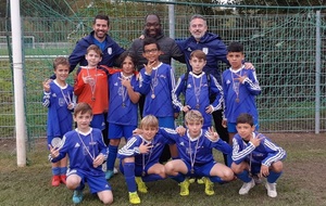 3ème place pour les U11A au tournoi de la St Médard 19/10/19
