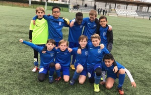 U11 B Matchs du 30-11-19: 2 victoires 1-0 et 4-1