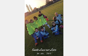 les U9 à l'entrainement