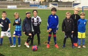 les U9 à l'entrainement