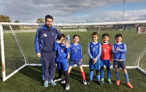 U8 avec Romain Plateau Grandchamp 23-11-19