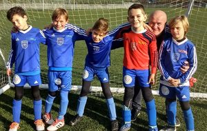 U9 avec Fred Plateau Grandchamp 23-11-19