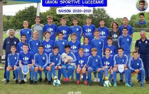 U14-U15 - Saison 2020-2021 avec Mascotte!