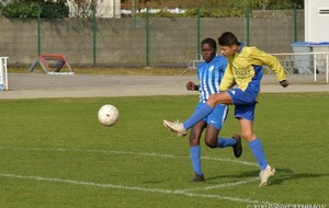 Victoire 5-2 des U15 en jaune, contre Nantes Pin-Sec le samedi 17 octobe au stade municipal.