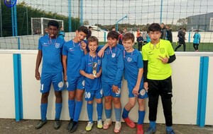 "Tournoi de Five au Fc Oudon-Couffé" - L'équipe 1 termine à la 3ème place - 24/10/2021