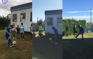 "Tournoi de Five au Fc Oudon-Couffé" - 3 séances de jonglerie gagnées pour les bleus - 24/10/2021