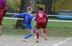 U11A à Porcher le 20.11.2021