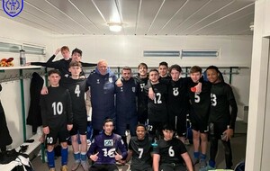 28.01.2023 victoire de nos U18 2/0 face à Petit Mars FC 