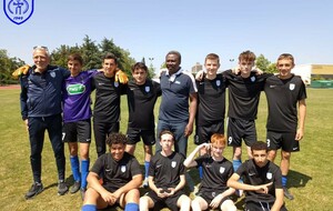 3e place au Tournoi U16 'Partage ton foot' à Rezé 03.06.2023