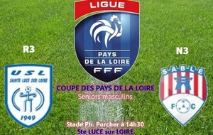 1/32ème Coupe des Pays de la Loire