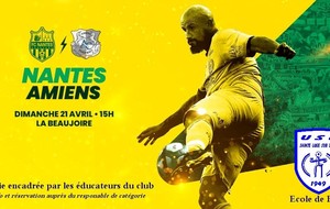 FCN - AMIENS avec l'école de foot