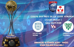 COUPE PAYS DE LA LOIRE FEMININE - 1/8 Finale