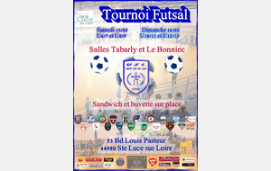 Tournoi Futsal à Ste Luce - Ecole de Foot 