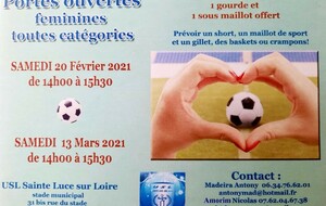 Portes Ouvertes football féminin