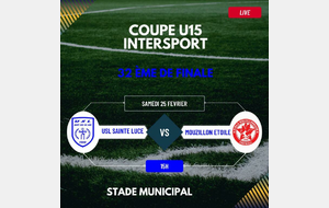 COUPE U15: USL Ste-Luce - Mouzillon Etoile