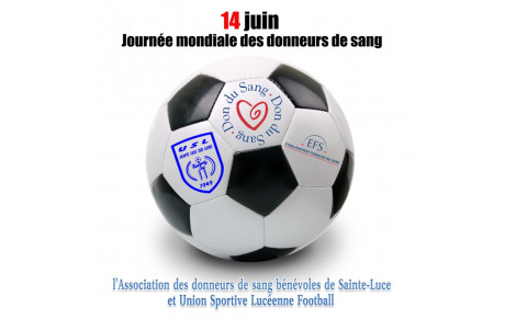 14 juin  Journée mondiale des donneurs de sang