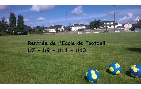 Rentrée de l'Ecole de football