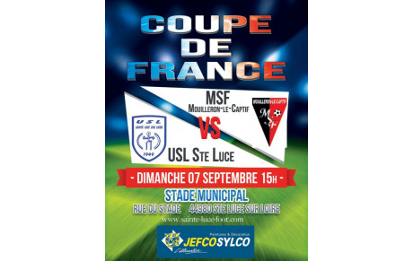 Coupe de FRANCE  second tour