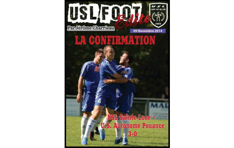 09.11.2014 - USL A Sainte Luce –  U.S. Autonome Pouance