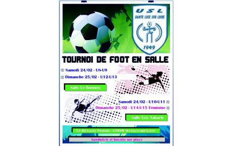 Tournoi en Salle à Ste Luce