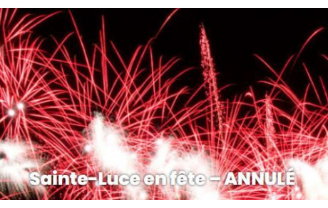 ANNULATION de Ste Luce en fête