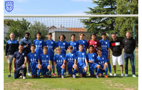 NOUVEAUX MAILLOTS POUR NOS U15