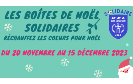 BOITES DE NOEL SOLIDAIRES