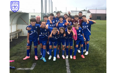 NOS U15A SUR LE PODIUM