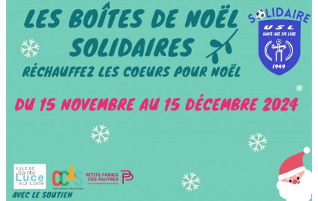 BOITES DE NOEL SOLIDAIRES 2024