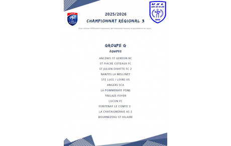 GROUPES SENIORS R3 - D3 - D4 
